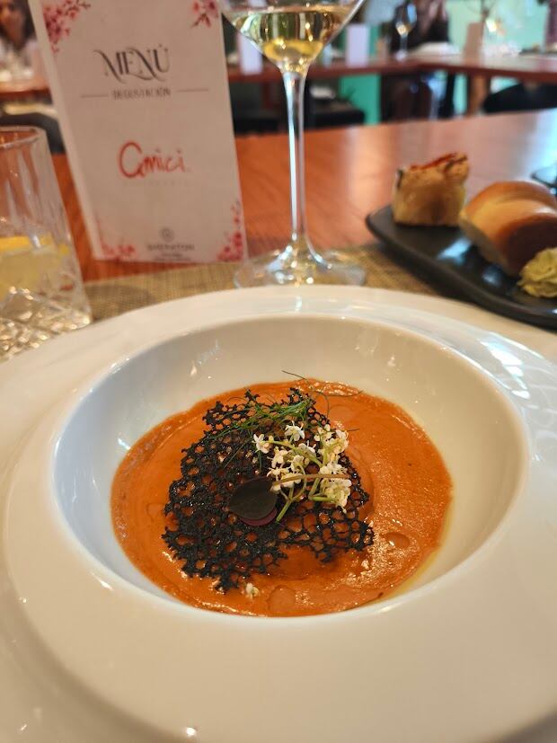 Sorrentinos al bisque di gamberi. (Foto: Nayeli Reyes Castro).