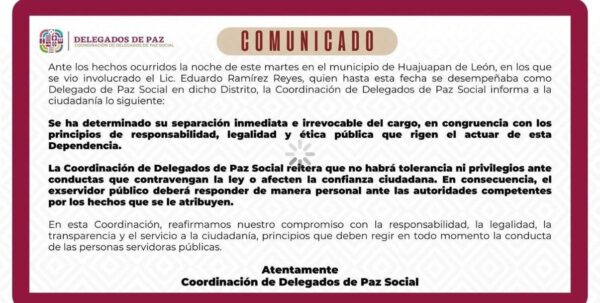 El funcionario se encontraba en estado inconveniente cuando pretend&iacute;a estacionarse, pero termin&oacute; impactando otro veh&iacute;culo.