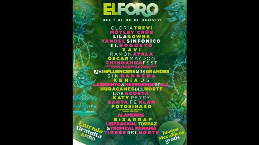 La Fenapo present&oacute; su cartelera oficial 2026.